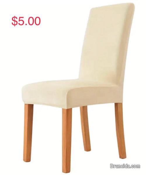 Stretch Velvet Chair Cover - image 1