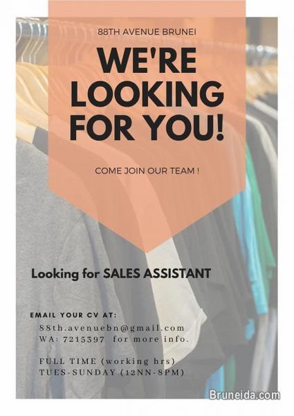 FEMALE SALES ASSISTANT - image 1