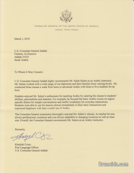 spoke Arabic as a diplomat - image 3