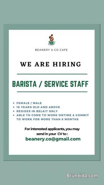 JOB VACANCY - SERVICE STAFF - image 1