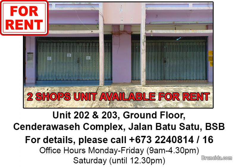 2 Shops Unit Available For Rent - image 2