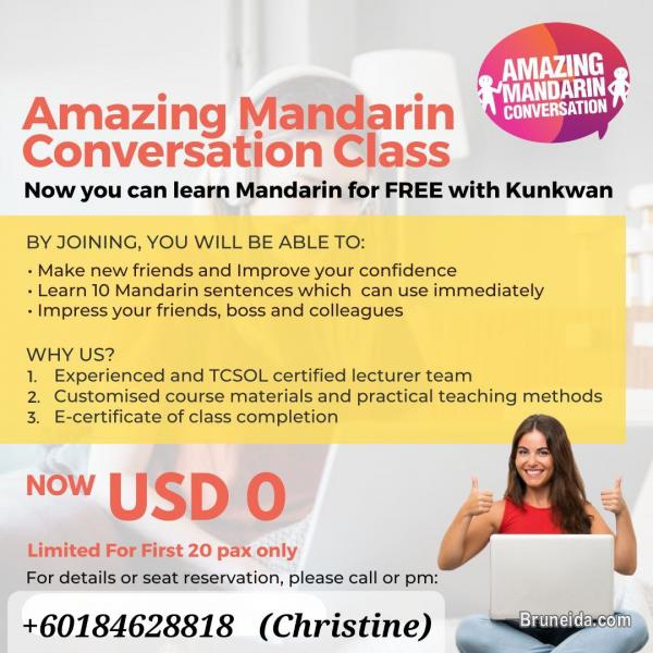 FREE 2Hours Mandarin Conversation class. - image 2