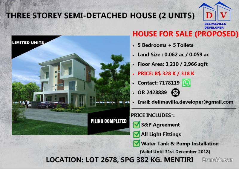 Picture of 3-Storey Semi Detached House for Sell (Proposed)