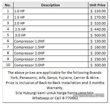 Second hand aircond instock - image 1