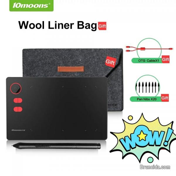 $139 Brunei 10moons G20 Graphic Drawing Tablet Wacom Alternative - image 4