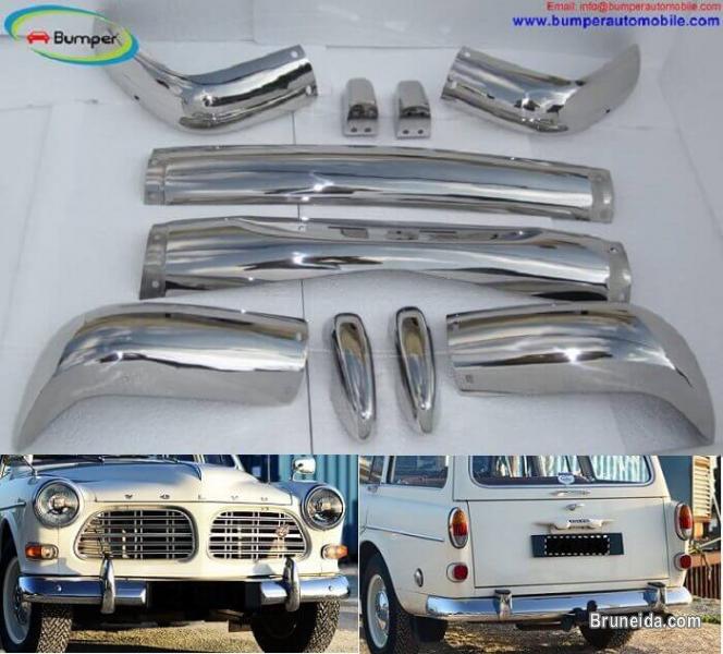 Picture of Volvo Amazon Kombi bumper (1962-1969) by stainless steel