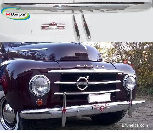 Picture of Volvo 830 - 834 bumper (1950-1958) by stainless steel Volvo Pv 60