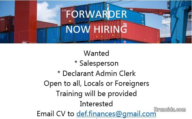 Salesperson and Clerk wanted - image 1