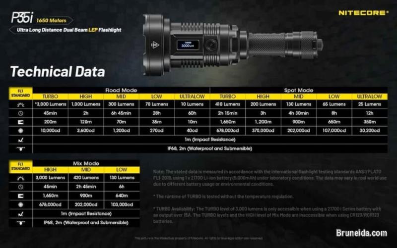 Nitecore p35i (tactical flashlight) - image 3