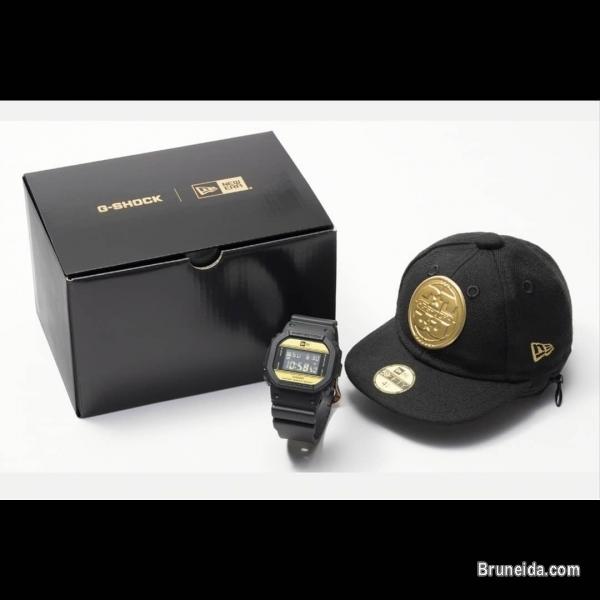 G-SHOCK DW5600 NEW ERA LIMITED EDITION BLACK GOLD - image 1