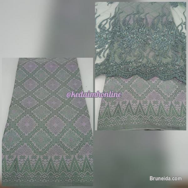 Set Pakaian Songket dan Songket Belum Jahit - image 12