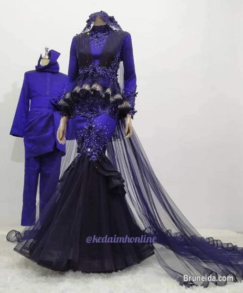 Set Pakaian Songket dan Songket Belum Jahit - image 1