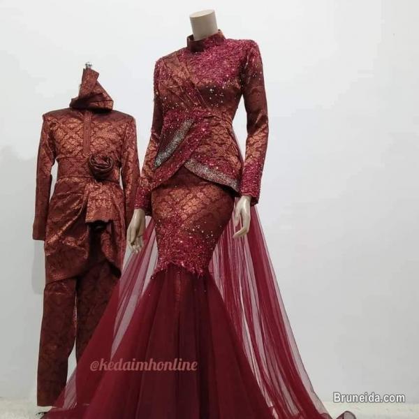 Set Pakaian Songket dan Songket Belum Jahit - image 2