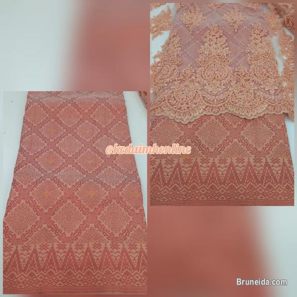 Set Pakaian Songket dan Songket Belum Jahit - image 8