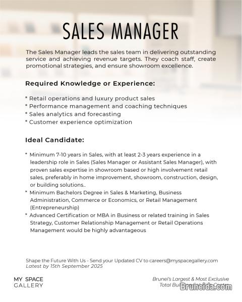 Join the Sales Team That's Redefining Living at My Space Gallery - image 2