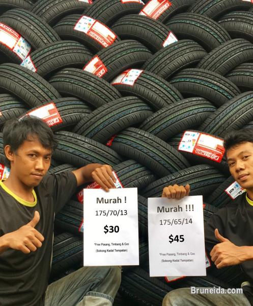 Pictures of Kedai Tayar Baru Jerudong: MURAH-MURAH (quality new tyres)