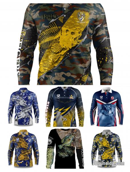 Fishing t-shirts sublimation shirts - image 1