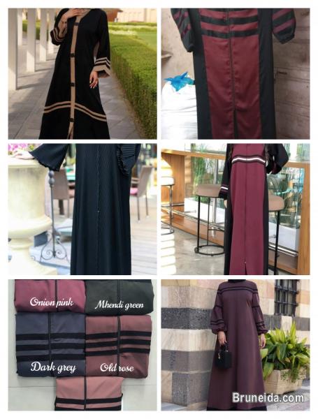 Jubah Abaya stripes attractive design wholesale only - image 1