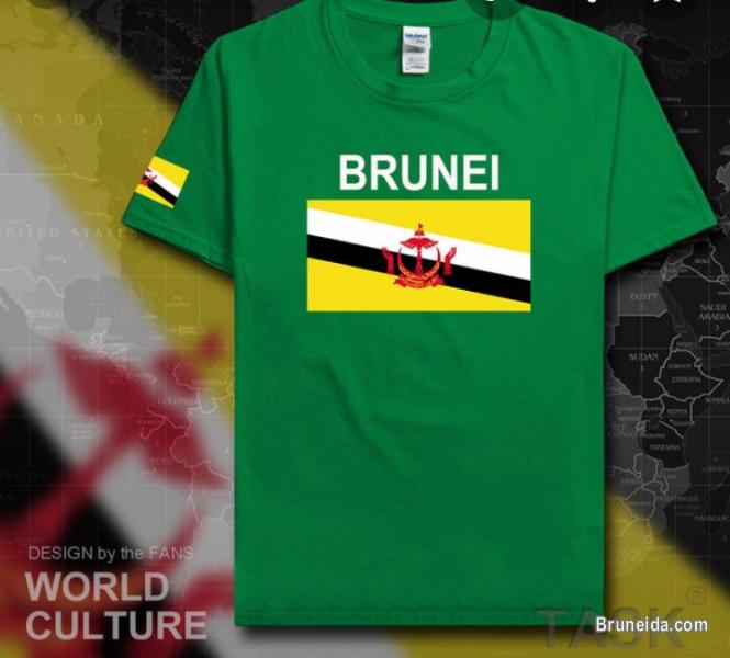 Dryfit and cotton t-shirts with brunei print - image 2