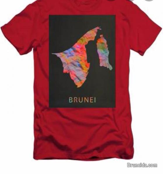 Dryfit and cotton t-shirts with brunei print - image 3