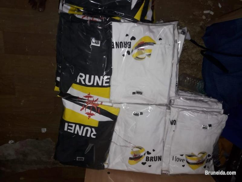 Dryfit and cotton t-shirts with brunei print - image 5