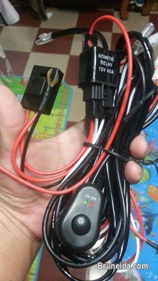 12" electric fan + relay wiring harness - image 2