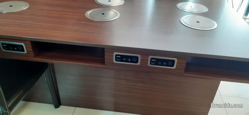 Shabu shabu table with chairs - image 6