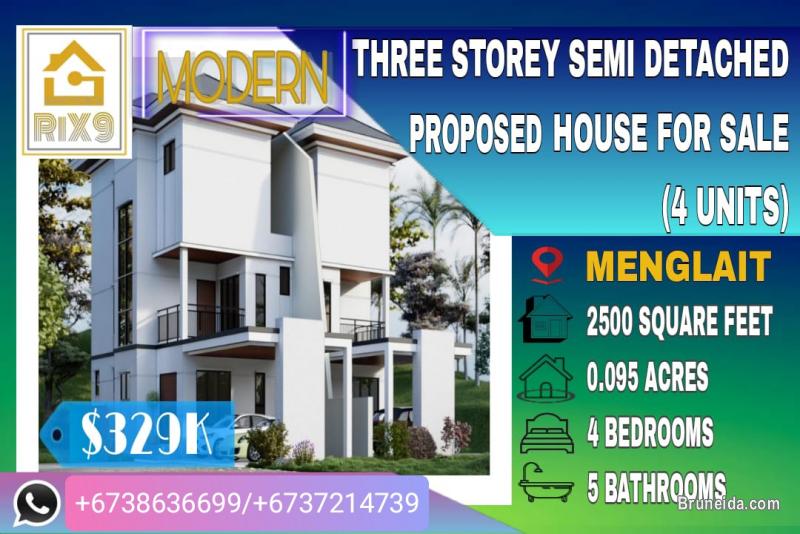 MENGLAIT THREE STOREY SEMI DETACHED HOUSE - image 1