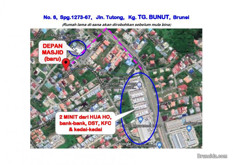 DETACHED @Tg. Bunut $288k depan Masjid, 2 minit dari Hua Ho - image 2