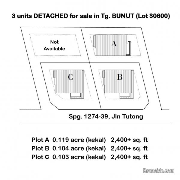 DETACHED @Tg. Bunut $288k depan Masjid, 2 minit dari Hua Ho - image 3