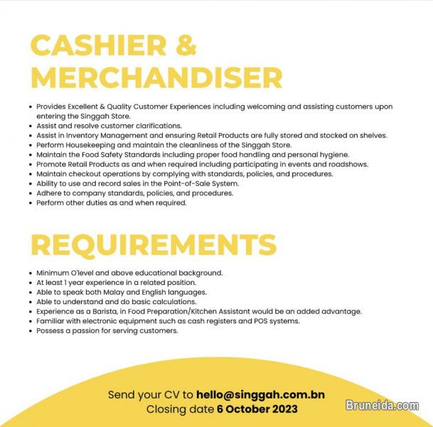 Cashier/Merchandiser - image 2