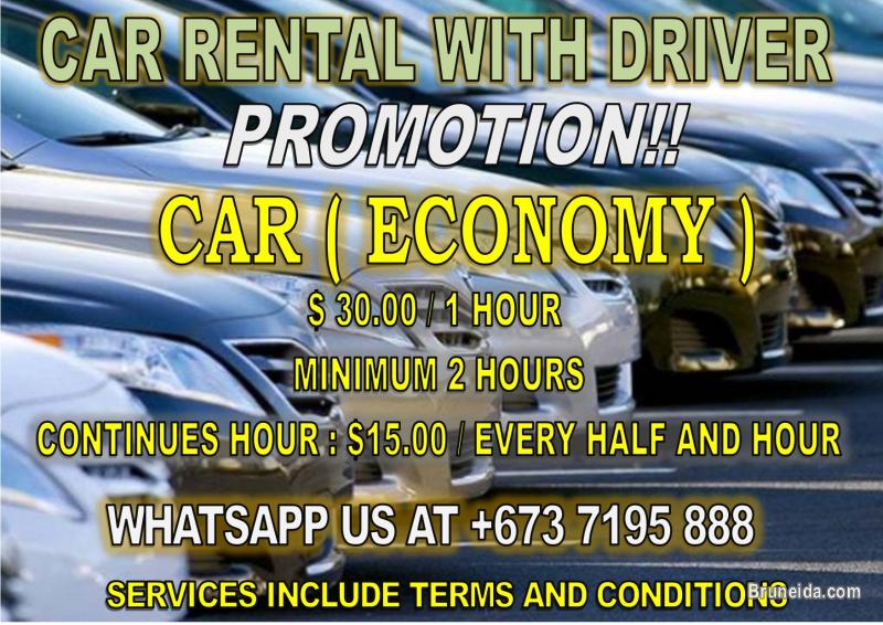 CAR RENT WITH DRIVER - image 1