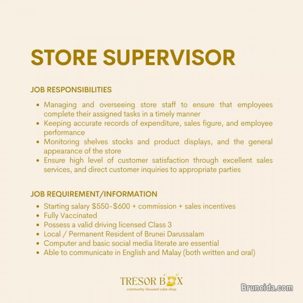 Looking for a Sales Assistant for our business, Tresor Box Brunei - image 3
