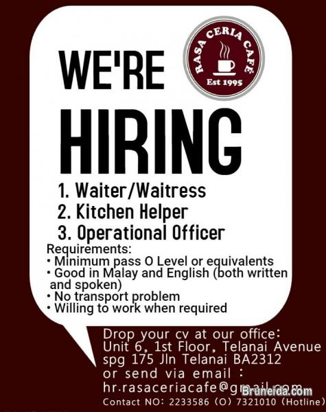 Waiter/Waitress - image 1