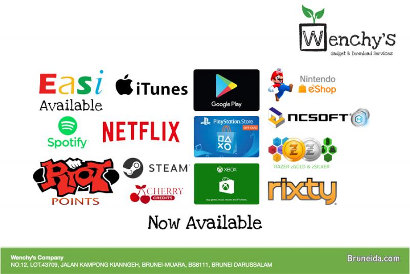 Digital Card Service (iTunes, Google Play, Nintendo, and More) - image 1