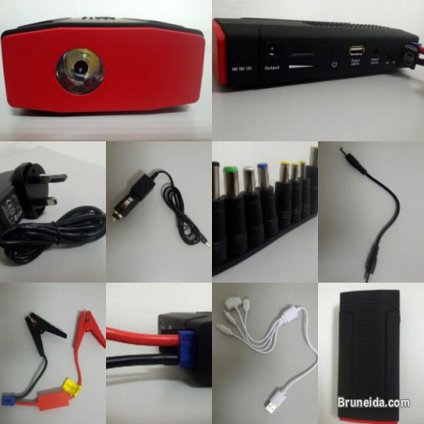 PORTABLE POWER BANK BATTERY JUMP STARTER LED FLASHLIGHT - image 2