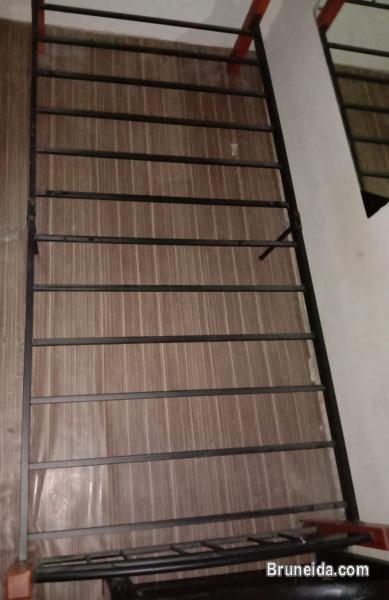 Single bed frame with mattress (slightly used) - image 2