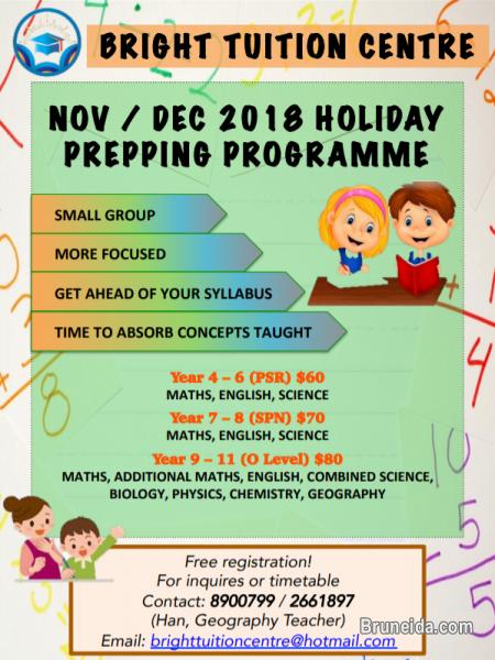 BRIGHT TUITION CENTRE 2018/ 2019 AVAILABLE NOW! - image 2