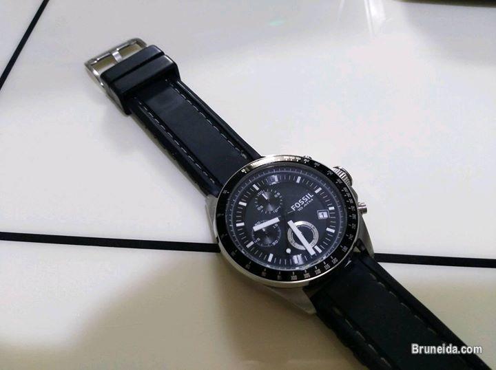 DECKER CHRONOGRAPH BLACK SILICONE WATCH - image 2