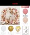 Rose Pink Balloon Garland Kit
