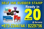 Self Ink Rubber Stamp