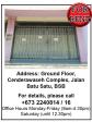 2 Shops Unit Available For Rent