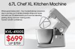 Used Mixer kenwood Chef XL 6. 7L