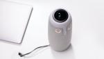 The white OWL Labs Meeting OWL Pro 360 Degree 1080p Smart Video C