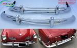 Volkswagen Karmann Ghia US type bumper (1970 - 1971) by stainless