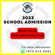 2023 SCHOOL ADMISSION NOW OPEN FOR REGISTRATION