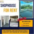 Shophouse For Rent