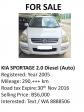 Kia Sportage 2. 0 Diesel (Auto) for Sale
