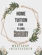 SOCIOLOGY HOME TUITION FOR A LEVEL