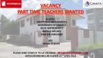 Part Time Teachers Wanted
